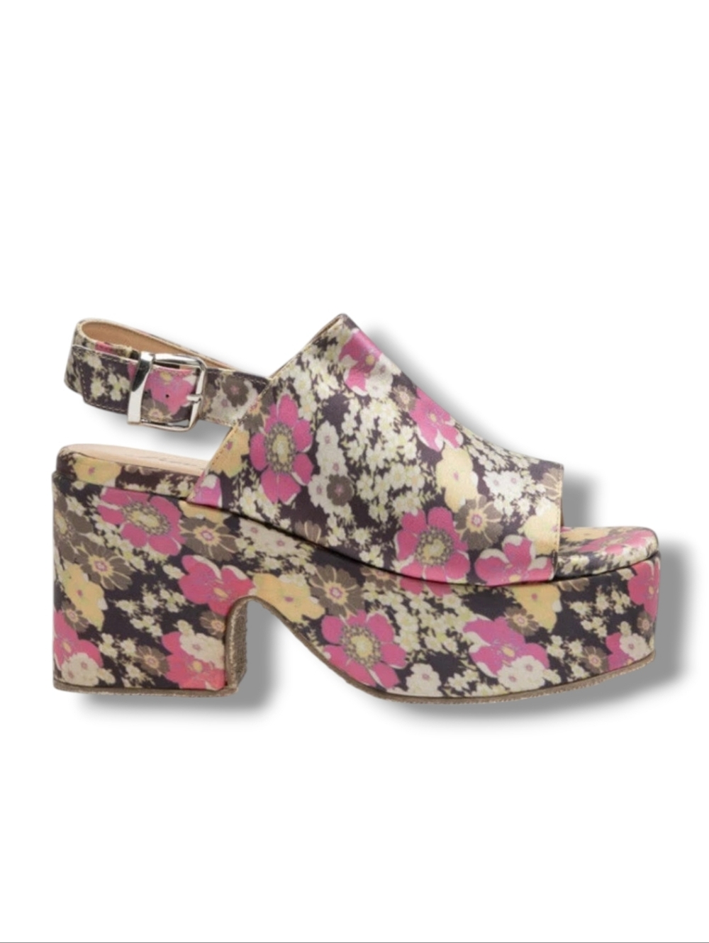 FREE PEOPLE Nicola Wedge in Ditsy Floral 36